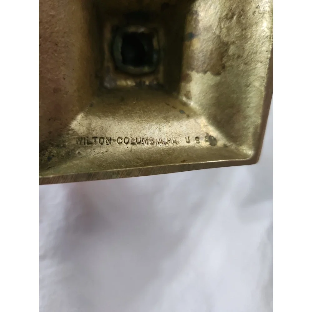 Vintage Brass Taper Candle‎ Holder 5